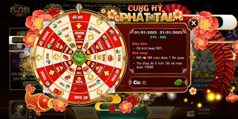 Thực hiện quay slot để ăn thưởng cực kỳ nhanh chóng 